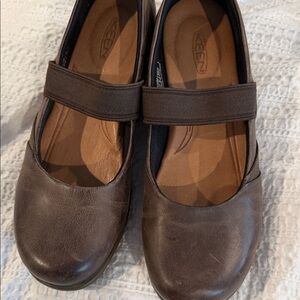 Keen Women's Dark Brown Mary Jane Flats